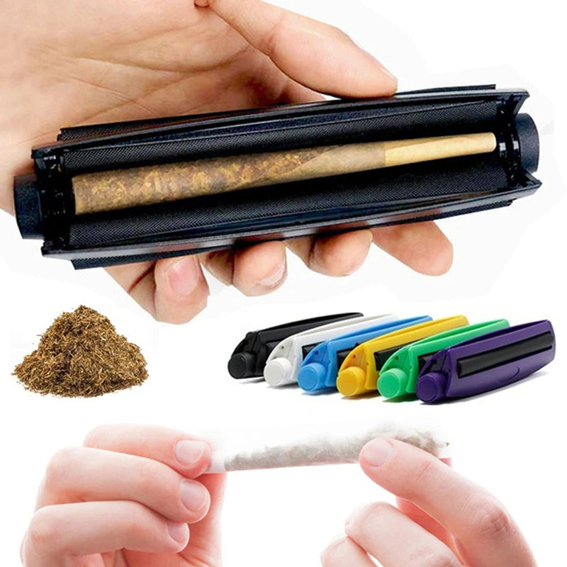 Cigarrate Rolling Machine Manual Herbal Herb Tobacco Paper Roller Rolling Machine Portable Plastic Smoking Accessorie 2022 New