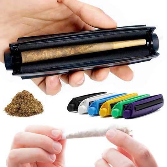 Cigarrate Rolling Machine Manual Herbal Herb Tobacco Paper Roller Rolling Machine Portable Plastic Smoking Accessorie 2022 New