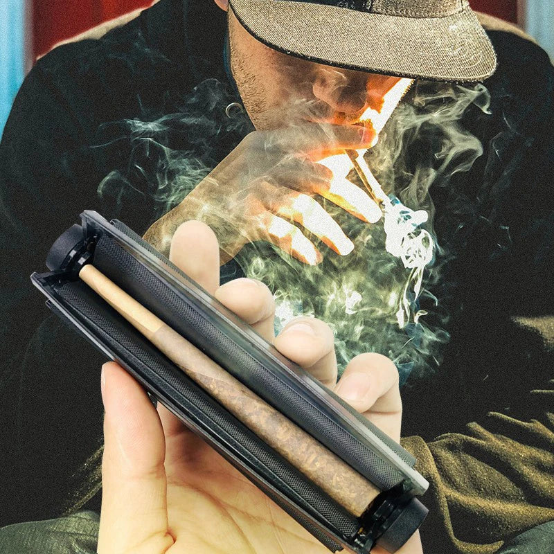 Cigarrate Rolling Machine Manual Herbal Herb Tobacco Paper Roller Rolling Machine Portable Plastic Smoking Accessorie 2022 New