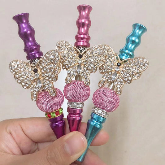 Butterfly Blunt Holder Shisha Hookah Mouthpiece Tips