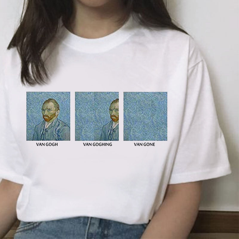 Classic Van Gogh Aesthetic T-shirts