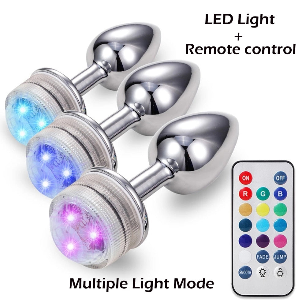 LED Light Butt Plug