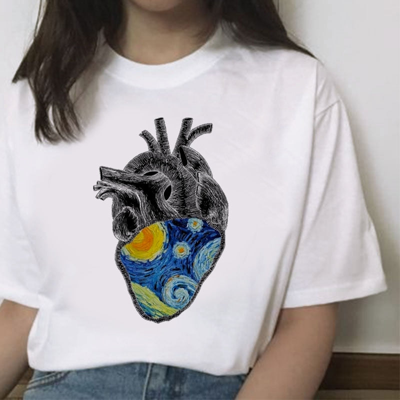 Classic Van Gogh Aesthetic T-shirts