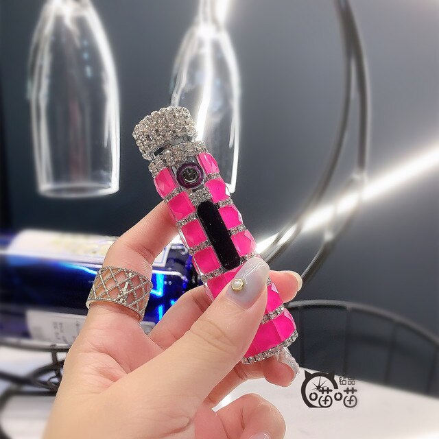 Chargable Portable Diamond  Lighter