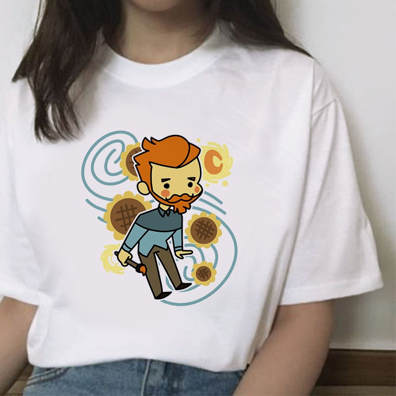 Classic Van Gogh Aesthetic T-shirts