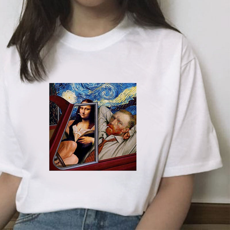 Classic Van Gogh Aesthetic T-shirts