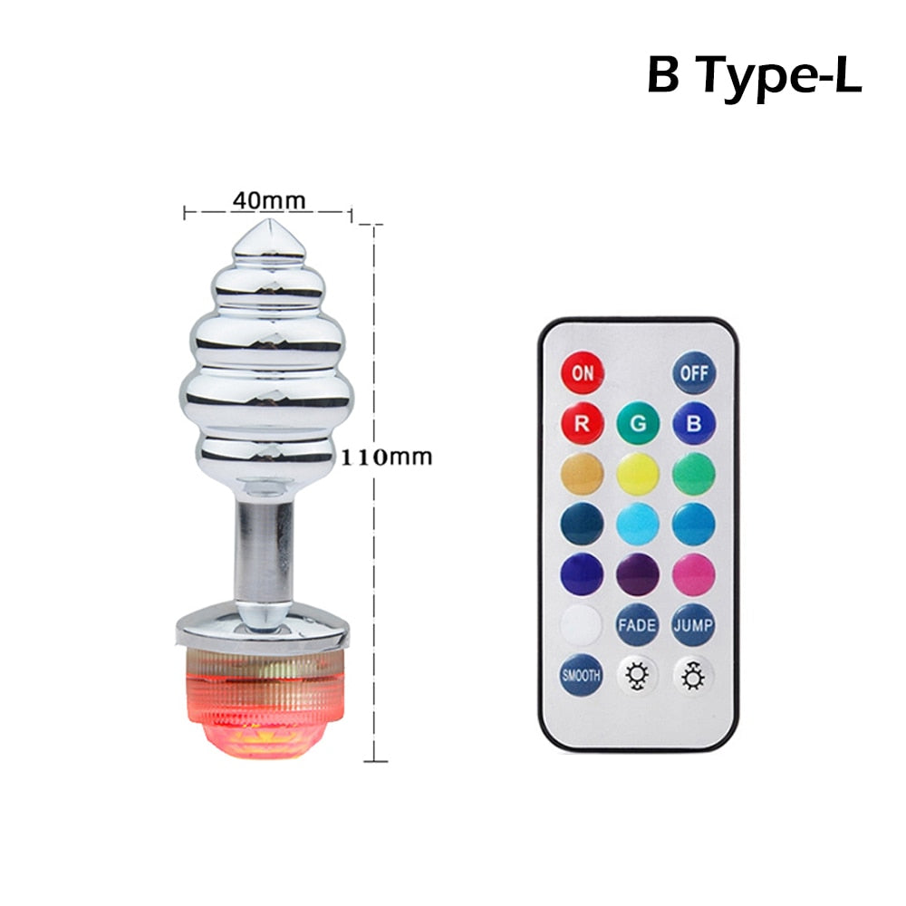 LED Light Butt Plug