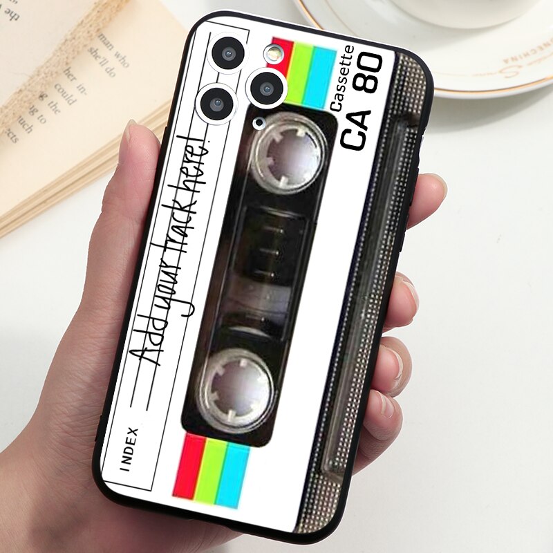 Vintage Cassette tape retro style cases For iPhones