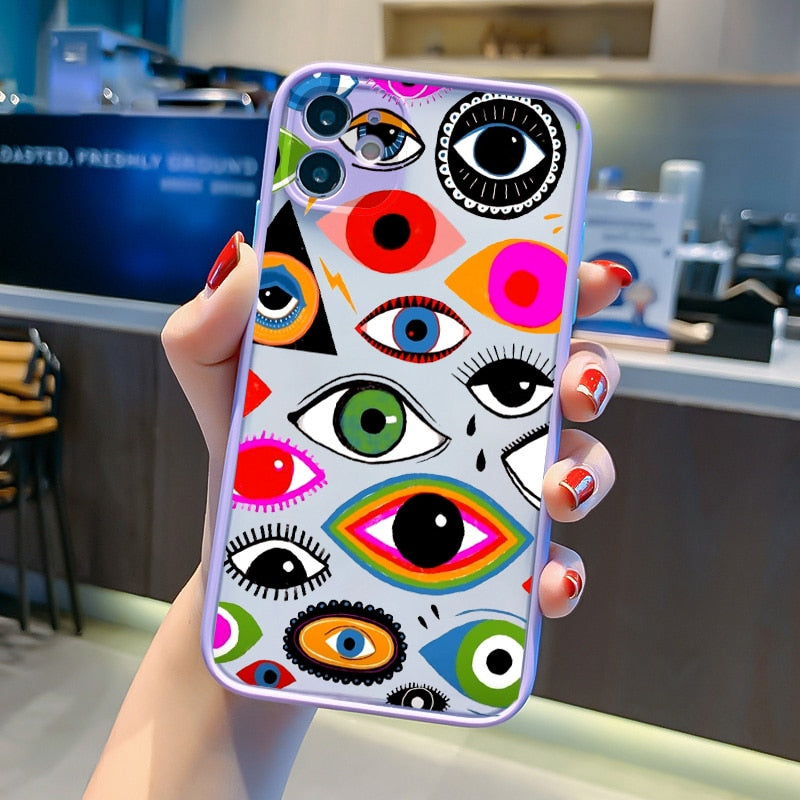 Evil Eye Hard Phone Case
