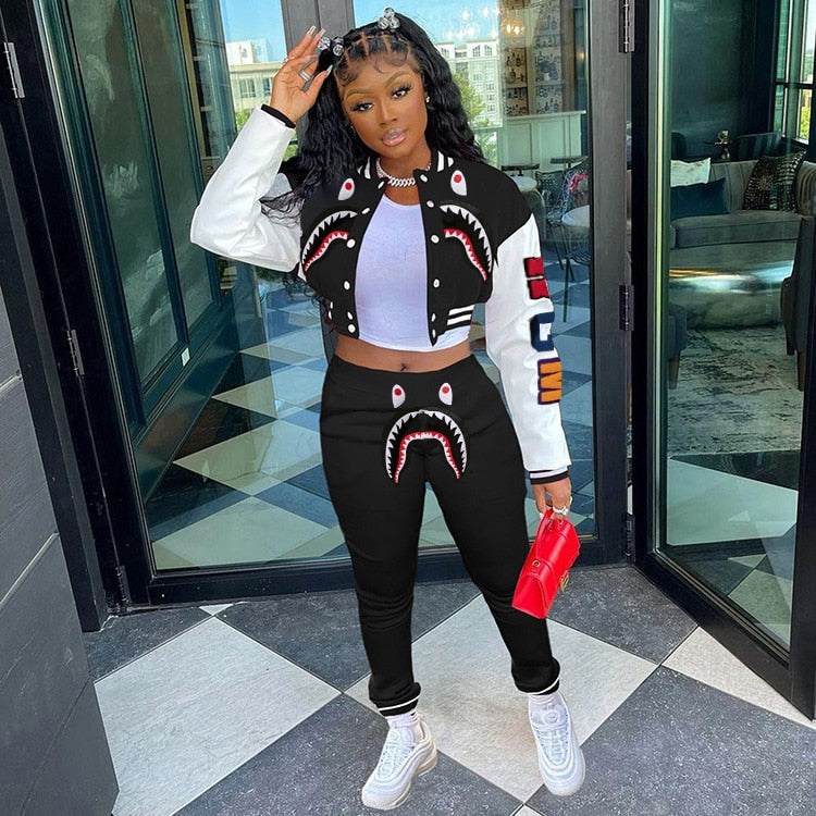 Shark Tiger Sleeve Set