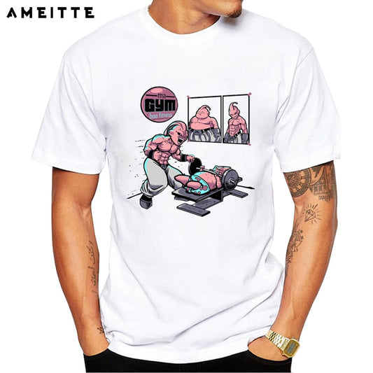 Majin Buu Weight Lifting T-Shirt
