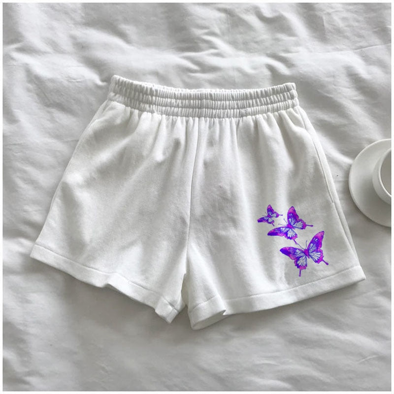 Streetstyle Butterfly Shorts