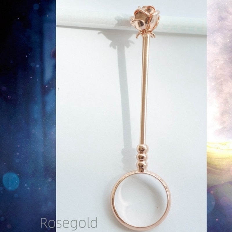 Rose Flower Retro Blunt Holder Ring
