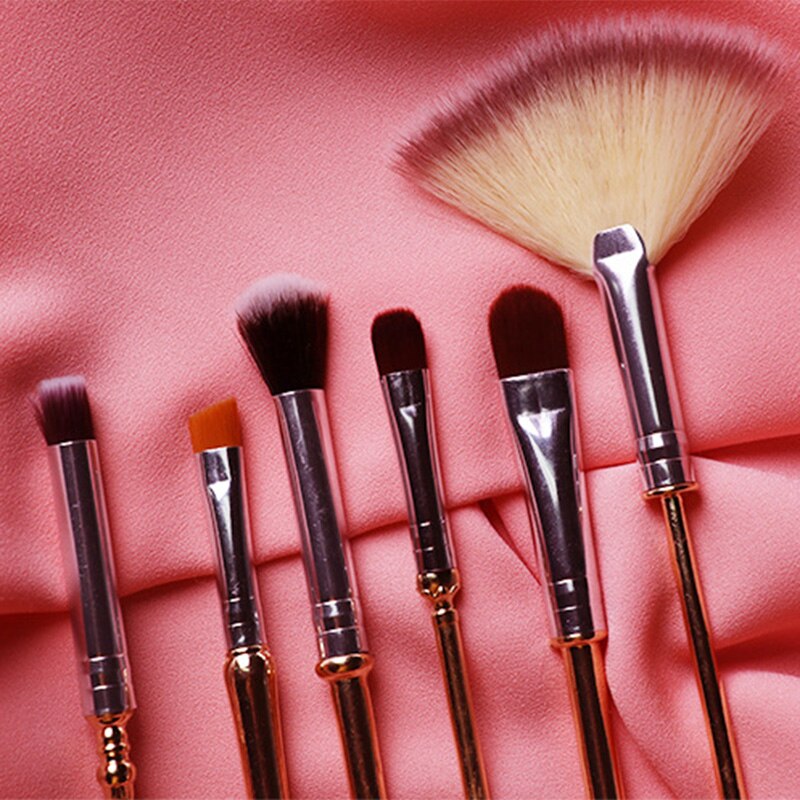 Gold Sakura Sailor Moon Makeup Brushes Set