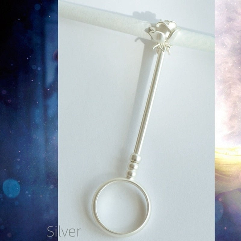 Rose Flower Retro Blunt Holder Ring