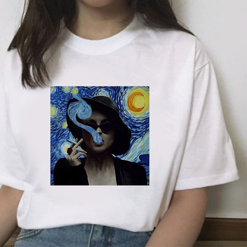 Classic Van Gogh Aesthetic T-shirts