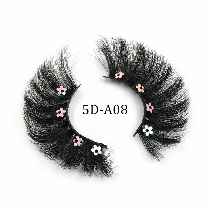 Butterfly Shiny Star Flower Lashes