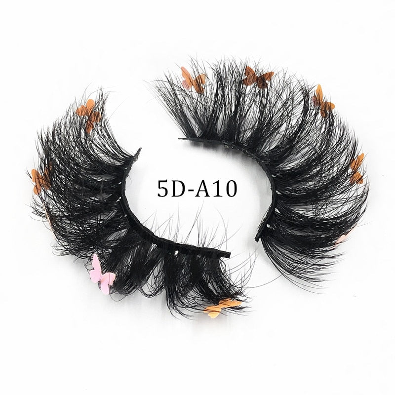 Butterfly Shiny Star Flower Lashes