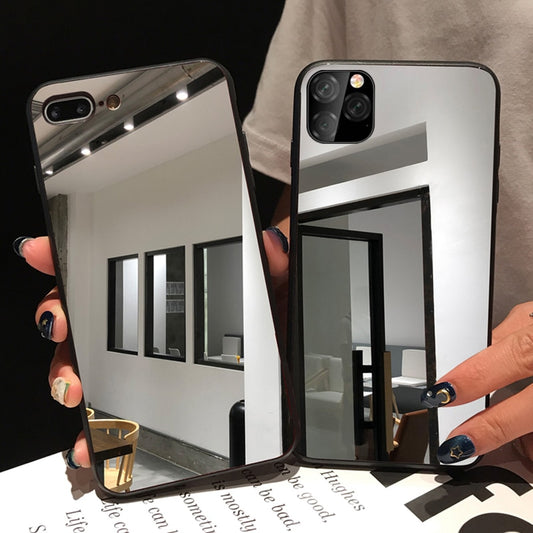 Black Edge Mirror Case For iPhones