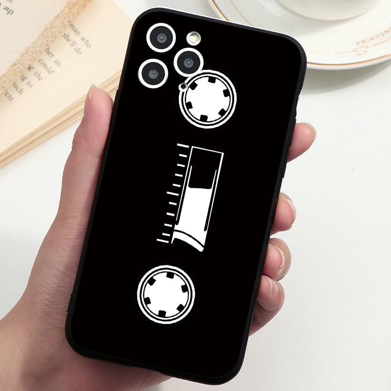 Vintage Cassette tape retro style cases For iPhones