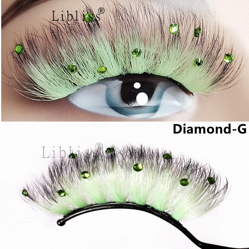 Glitter Shimmery Butterfly Eyelashes