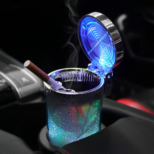 Car Cupholder Ashtray with LED Light