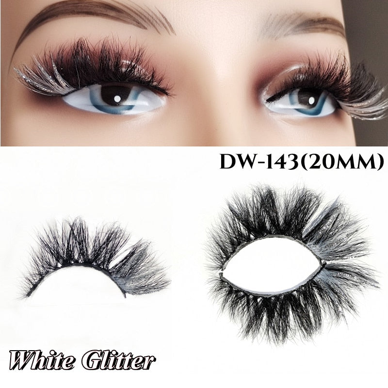 Fluffy Rainbow Color Mink Eyelashes Value Pack 10% off