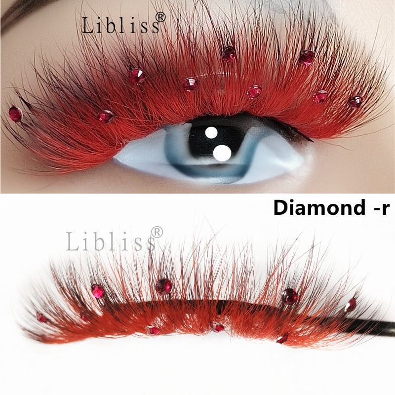 Glitter Shimmery Butterfly Eyelashes