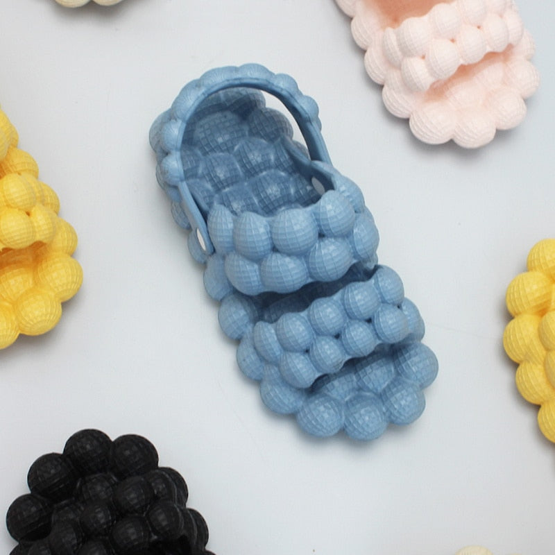 Bubble Ball Strapped Slippers