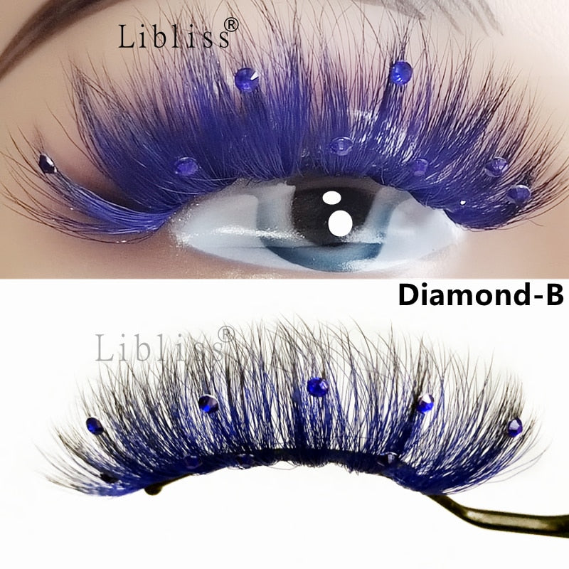 Glitter Shimmery Butterfly Eyelashes