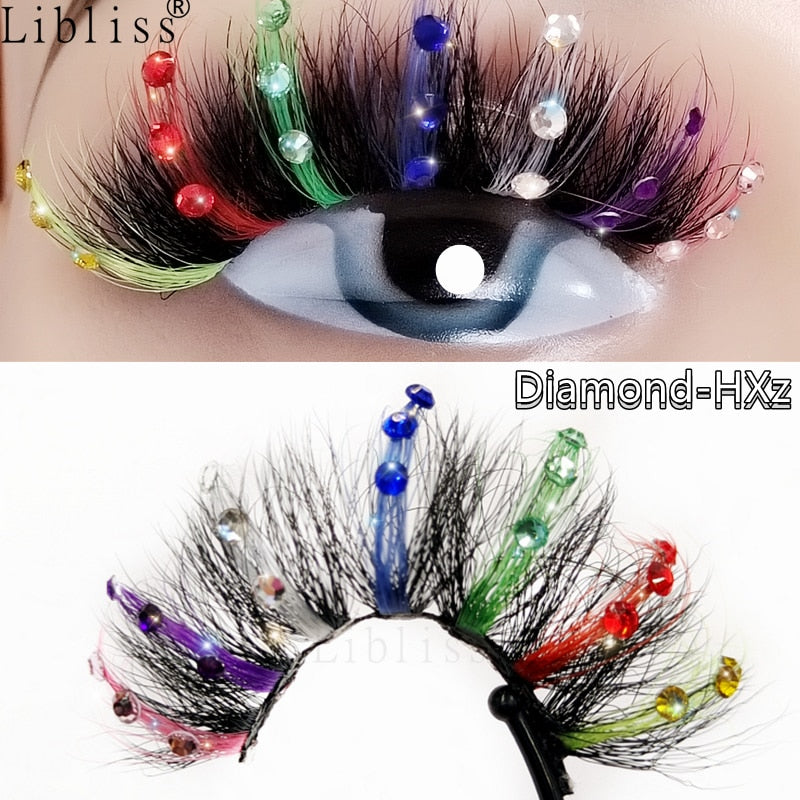 Glitter Shimmery Butterfly Eyelashes