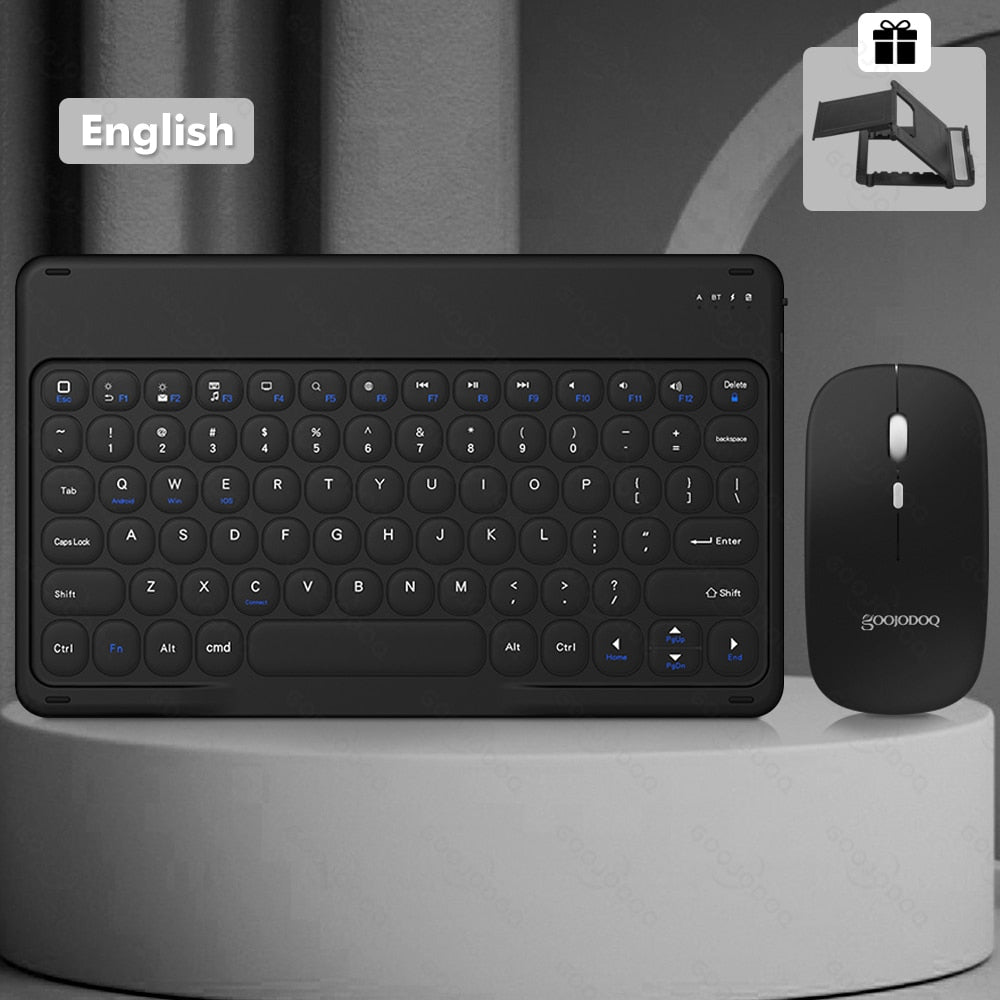 Bluetooth Keyboard Wireless Keyboard and Mouse for iPad 10th Gen Tablet Android IOS Windows