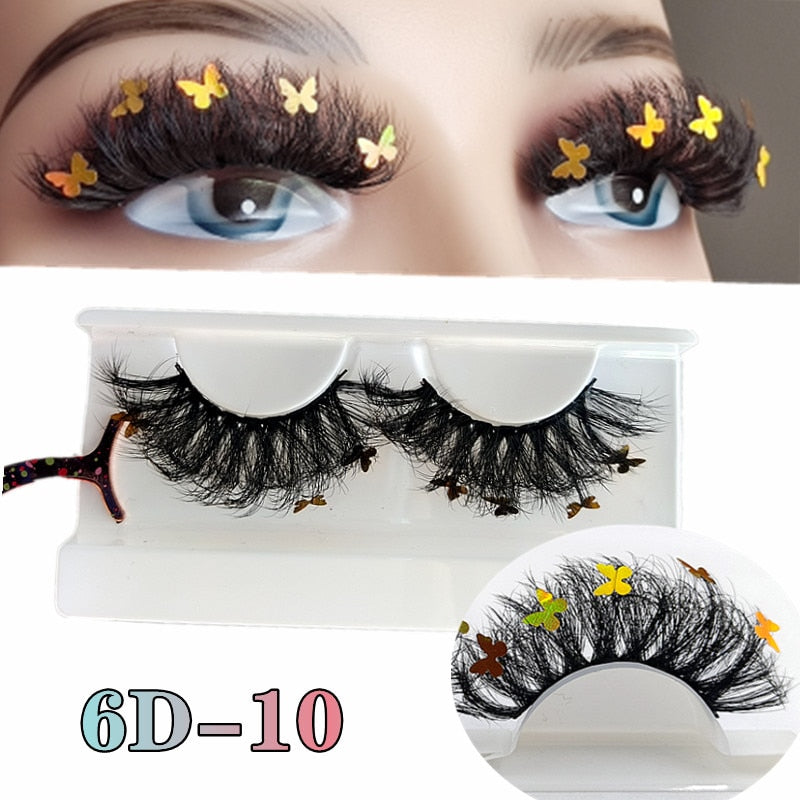 Butterfly Shiny Star Flower Lashes