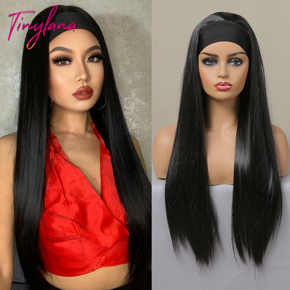 Deep Water Wave Bohemian Headband Wig