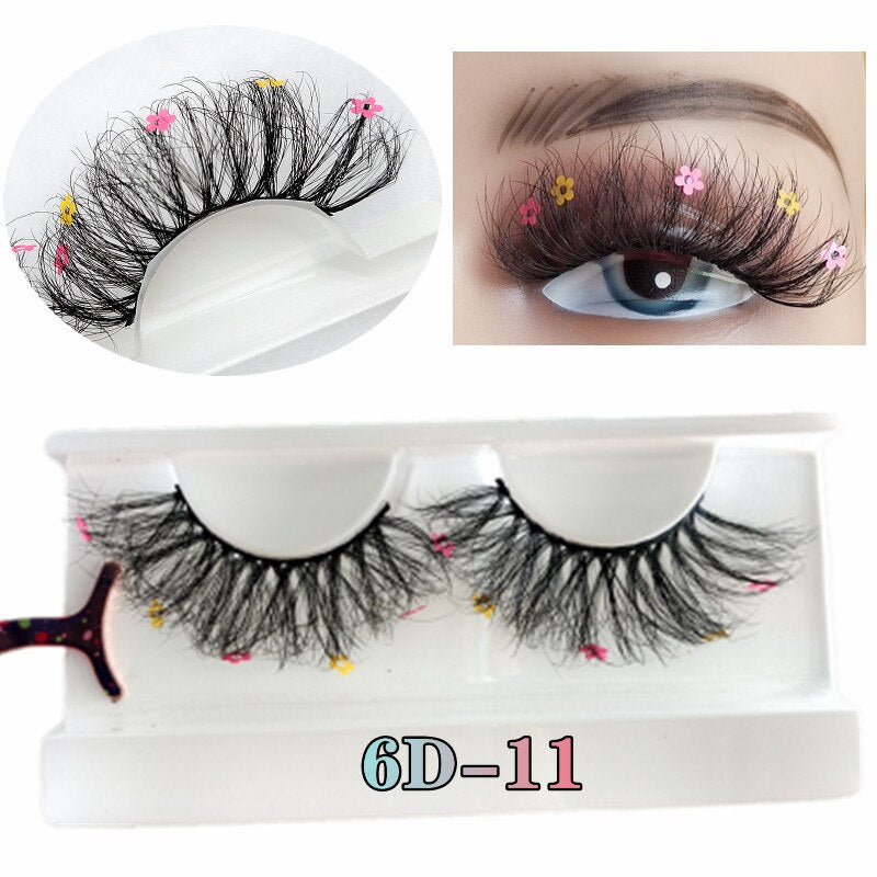 Butterfly Shiny Star Flower Lashes
