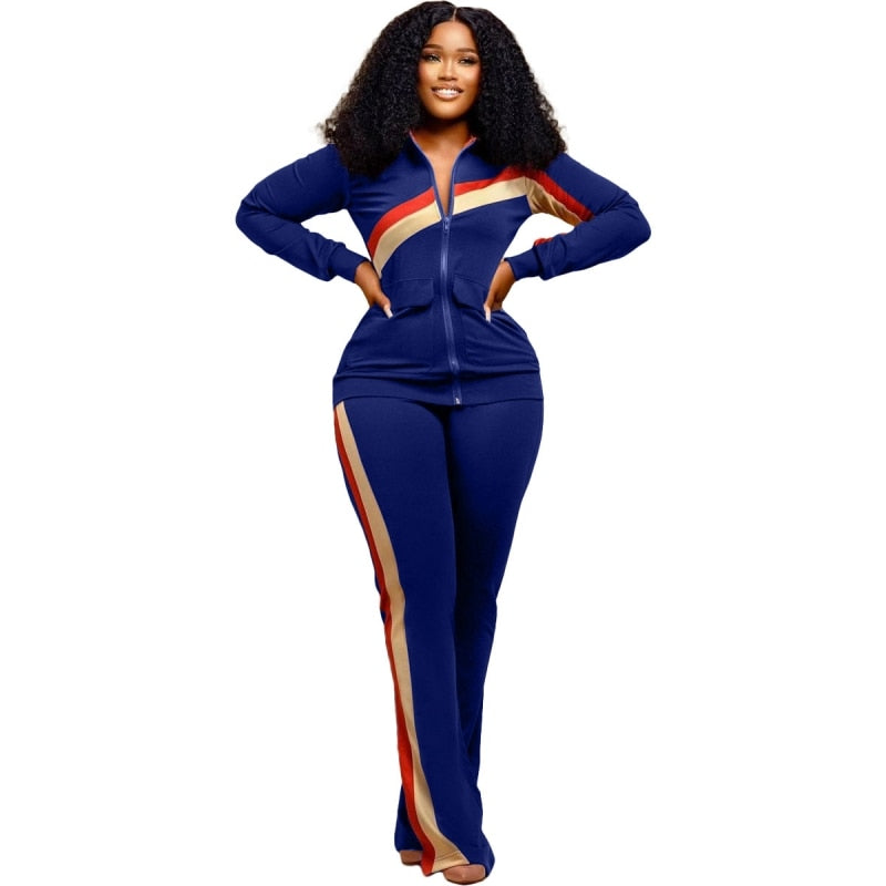 Vintage Women Tracksuit Set