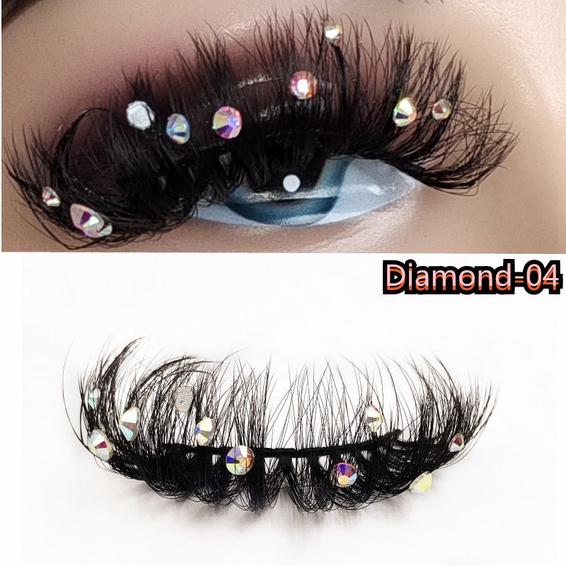 Glitter Shimmery Butterfly Eyelashes