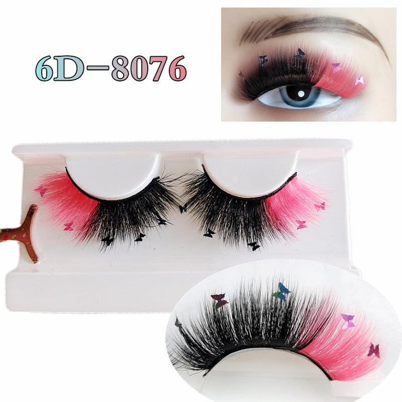 Butterfly Shiny Star Flower Lashes