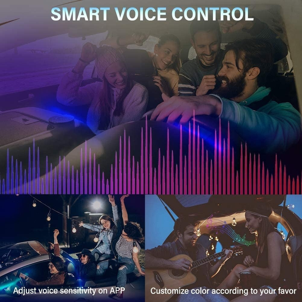 Neon LED Car Interior Ambient Light Strip