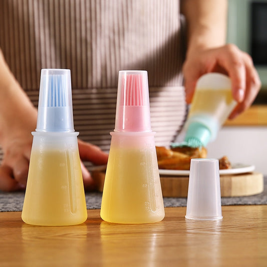 Silicone Oil Brush Bottle