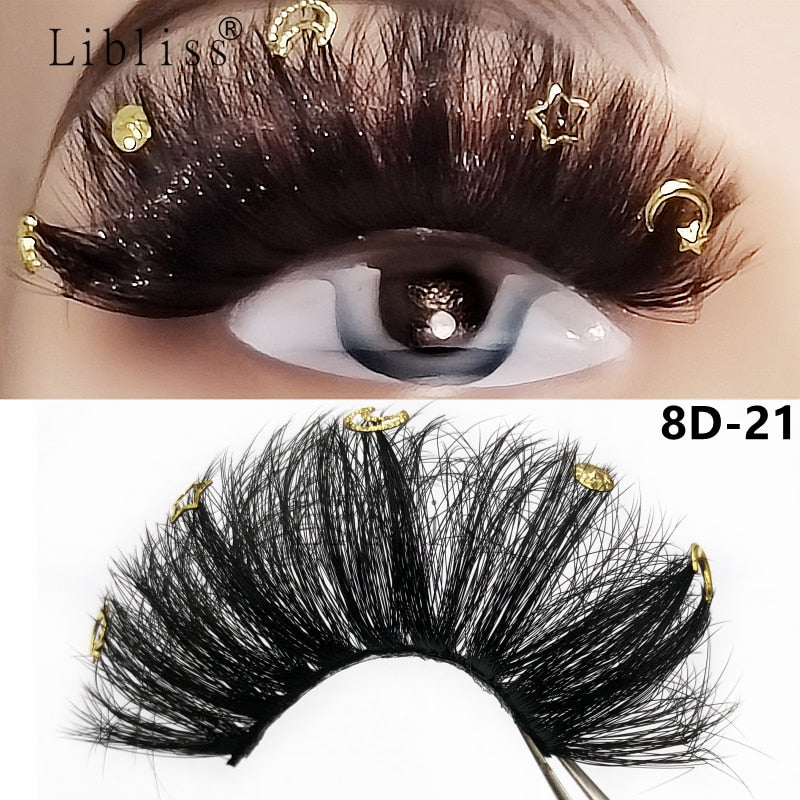 Glitter Shimmery Butterfly Eyelashes