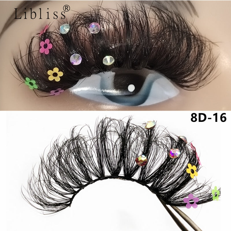 Glitter Shimmery Butterfly Eyelashes