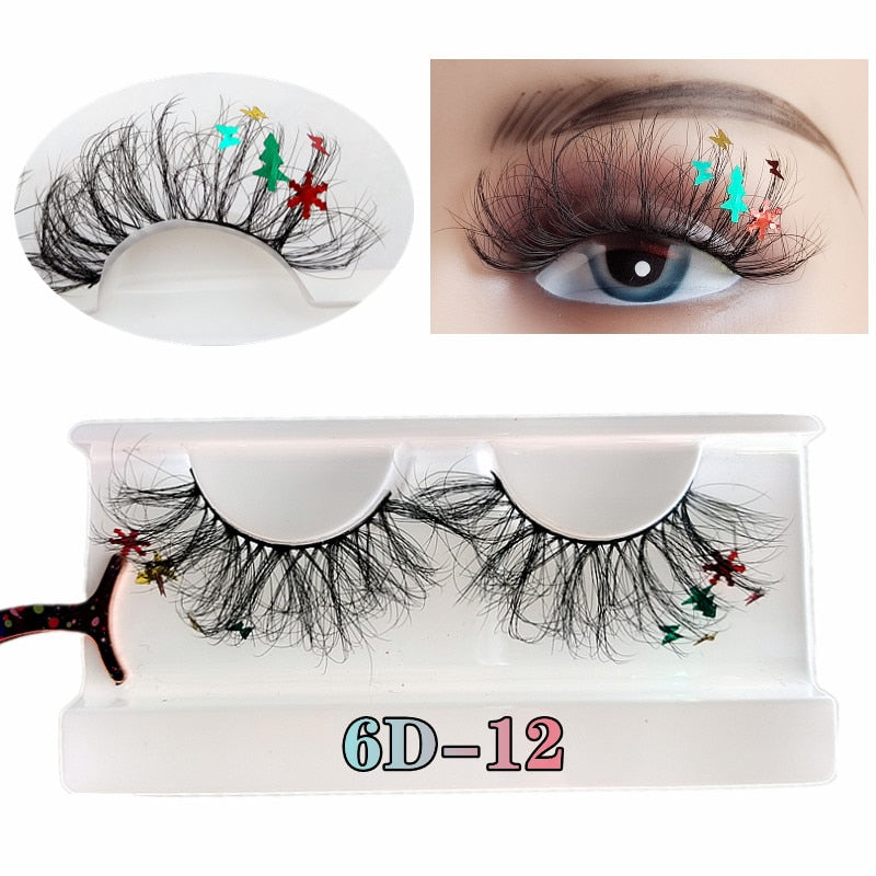 Butterfly Shiny Star Flower Lashes