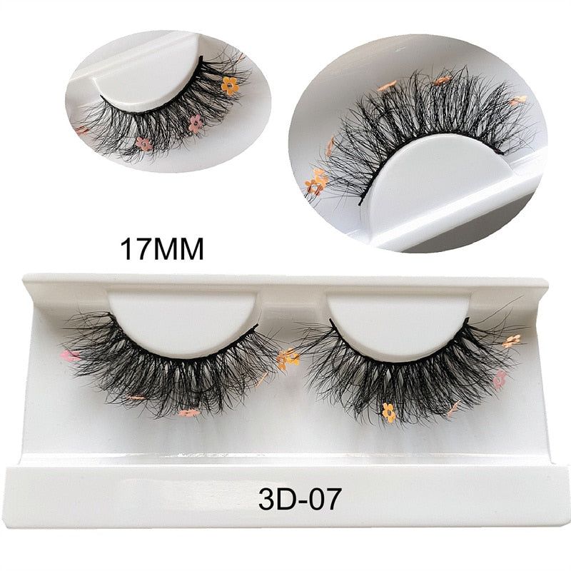 Butterfly Shiny Star Flower Lashes