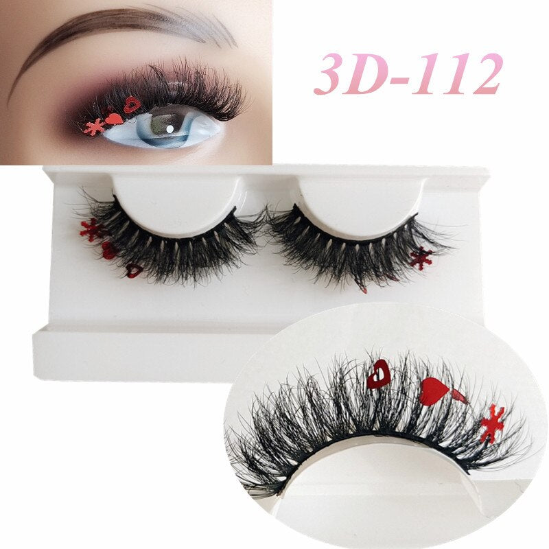 Butterfly Shiny Star Flower Lashes