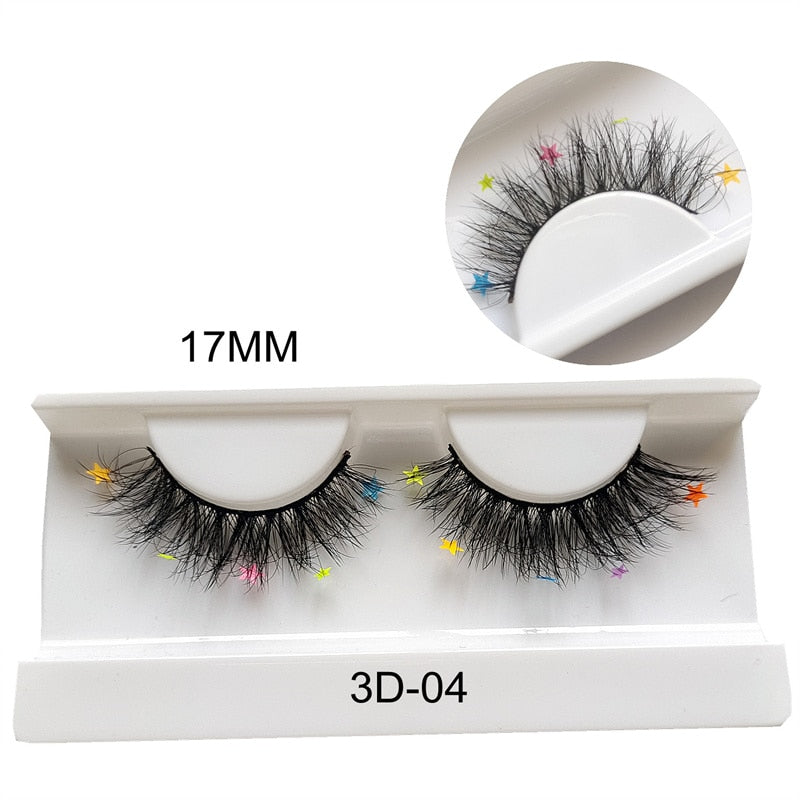 Butterfly Shiny Star Flower Lashes