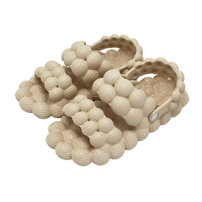 Bubble Ball Strapped Slippers