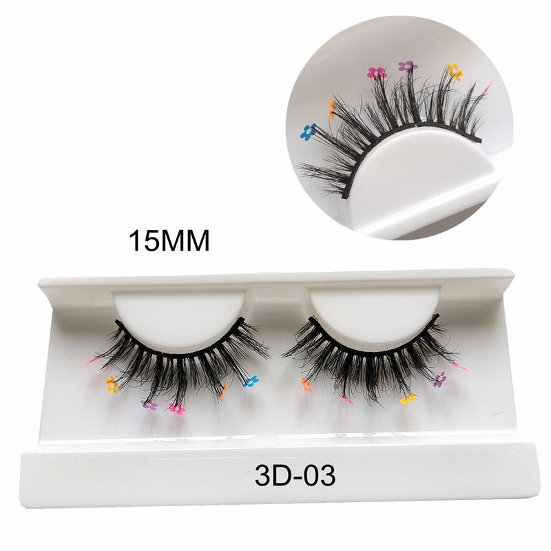 Butterfly Shiny Star Flower Lashes