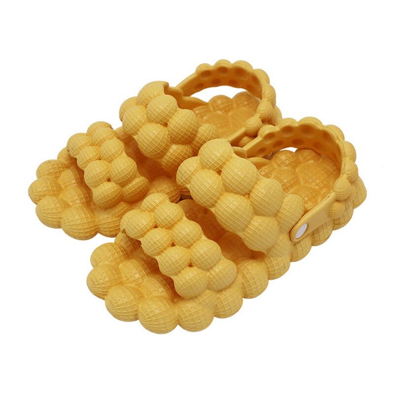 Bubble Ball Strapped Slippers