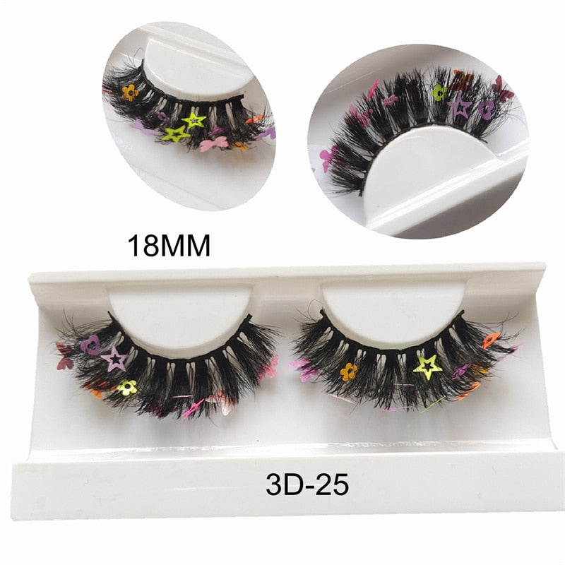 Butterfly Shiny Star Flower Lashes